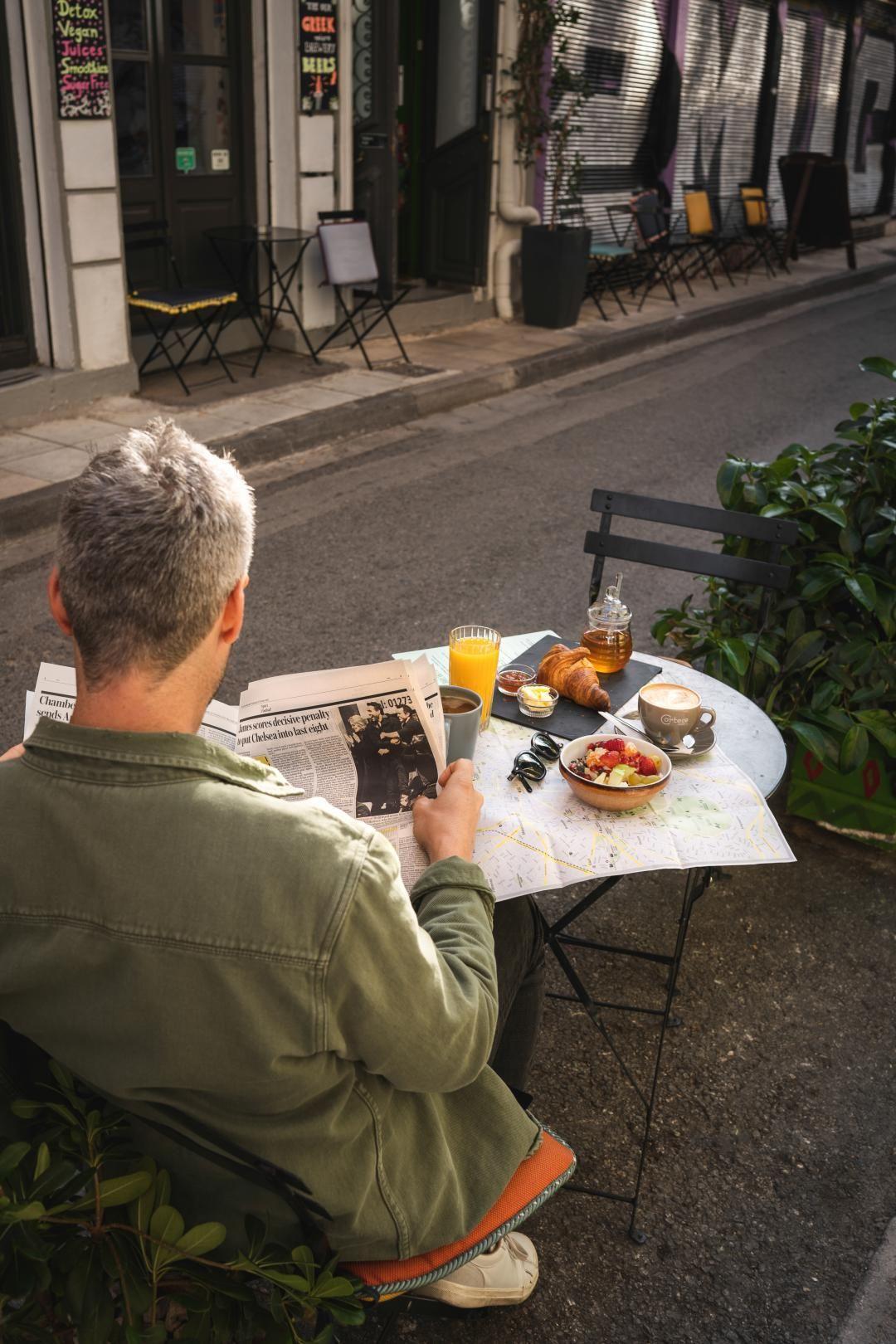 Melo Athens Hotell Eksteriør bilde