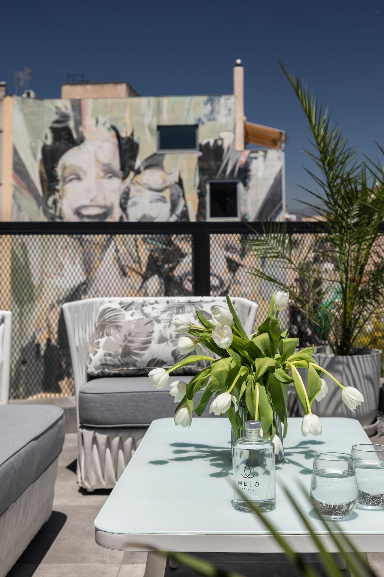 Melo Athens Hotell Eksteriør bilde