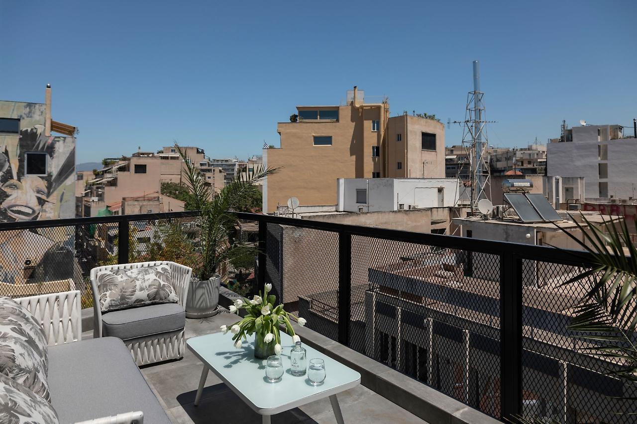 Melo Athens Hotell Eksteriør bilde